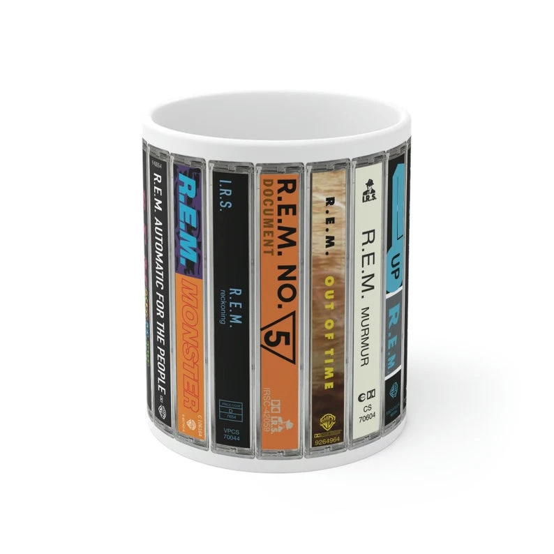 R.E.M. Cassette Albums Coffee Mug