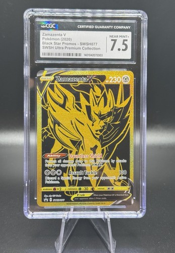 Zamazenta V graded CGC 7.5 for sale on eBay