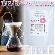 Allulose Sweetener Zero Net Carb Natural Keto Zero Calorie Sugar Substitute Lot