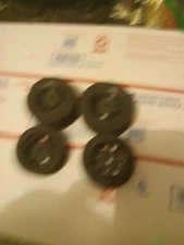 Vintage Team Associated RC10L Bolink TRC Pan Blue Dot Foam Tires & Wheels 1830