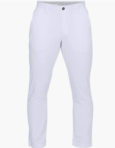 Under Armour UA Golf Showdown gerade Hosenhose - 36/32 - weiß - brandneu mit Etikett