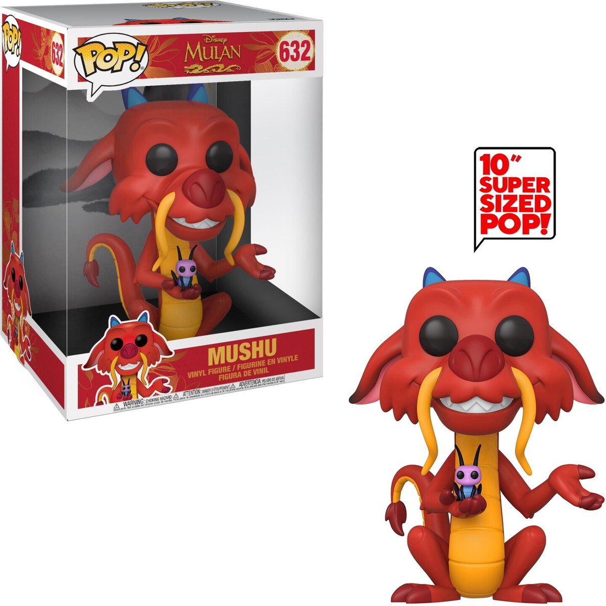 Disney Mulan Mushu 632 Funko Pop! Vinyl Figure