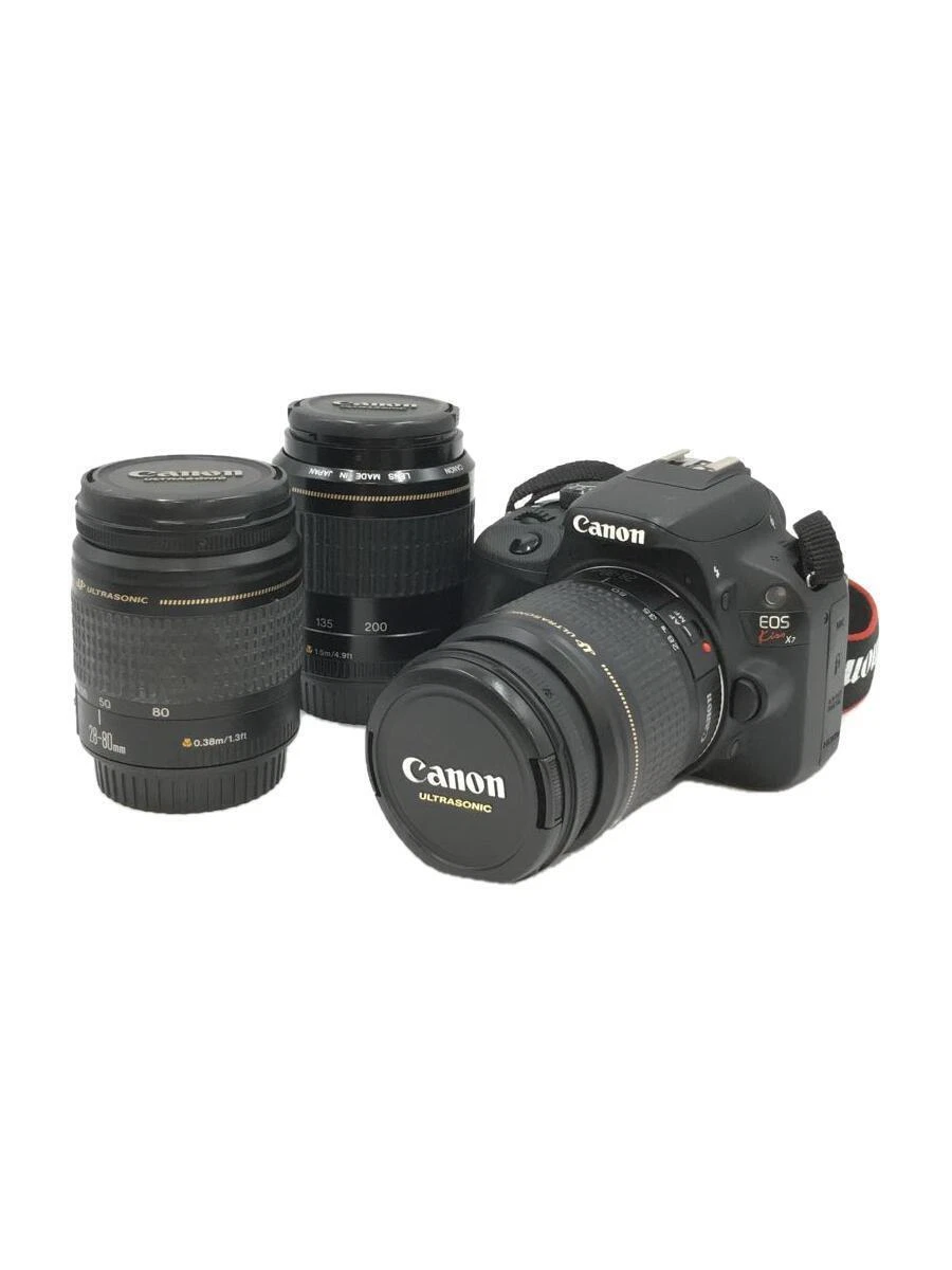CANON Digital SLR Camera EOS Kiss X7 Double Zoom Kit