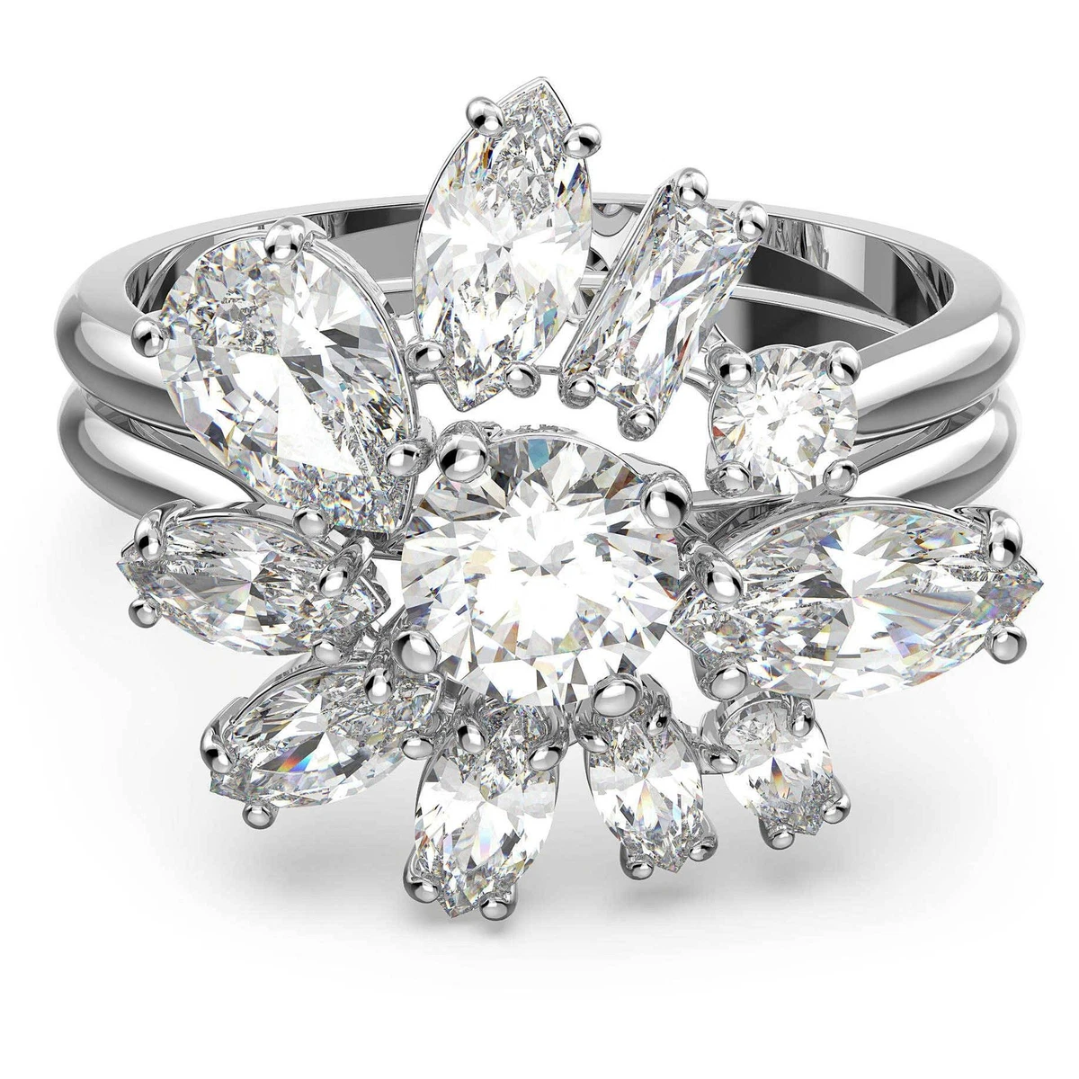 Swarovski ring hotsell 3 in 1