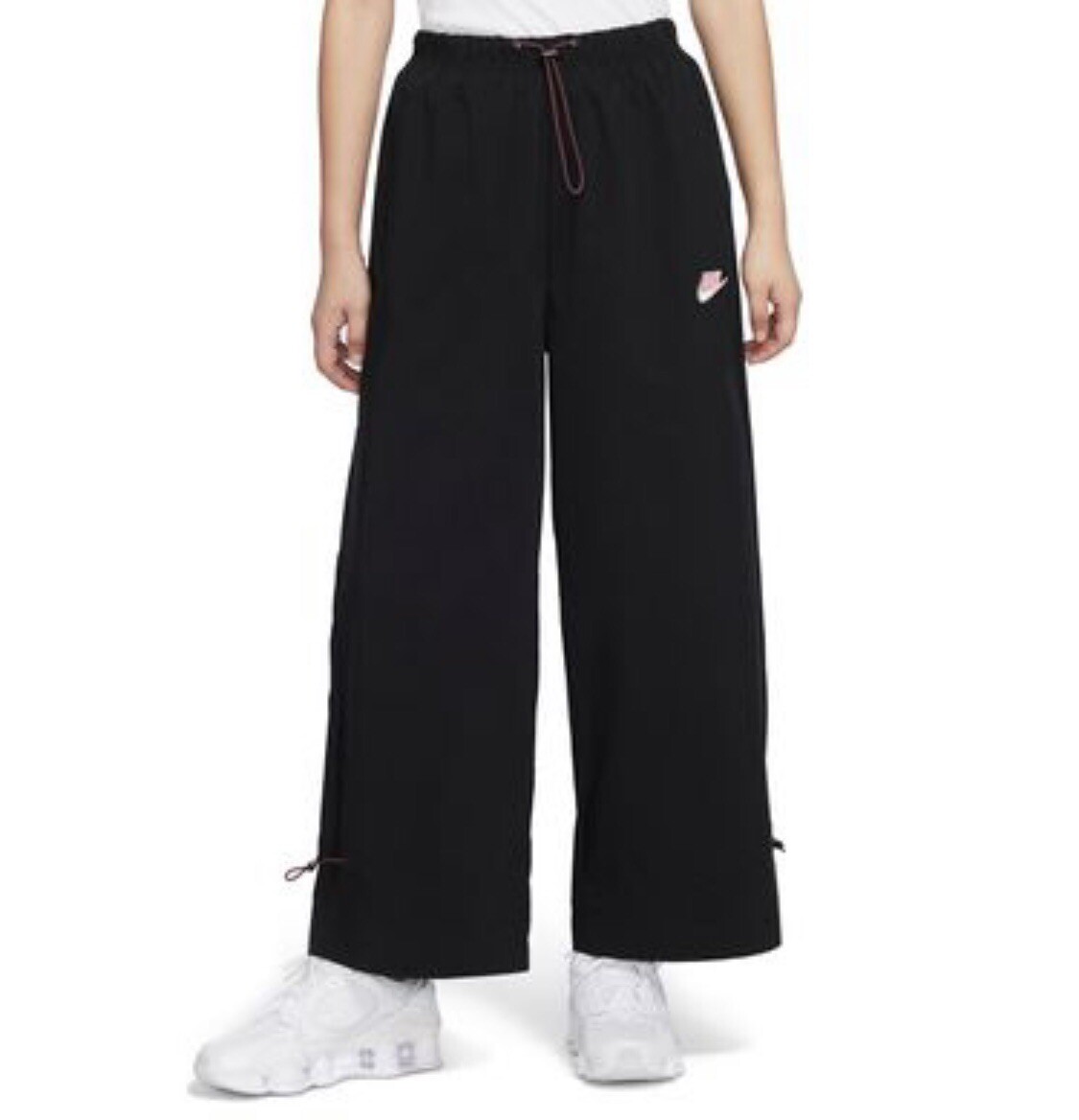 sportswear icon clash woven sweatpants