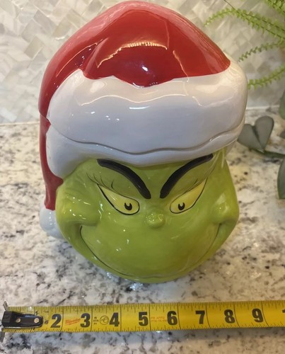 DR.SEUSS HOW THE GRINCH STOLE CHRISTMAS COOKIE JAR KITCHEN ZRIKE BRANDS 2023 - 第 13/17 張圖片