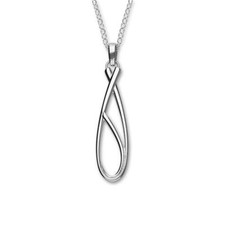 Ortak p1012 Retreat  Sterling Silver Peandant on Chain   925, Branded Box