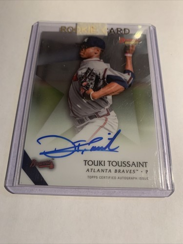 Touki Toussaint Auto Bowmans Best Atlanta Braves - Picture 2 of 3