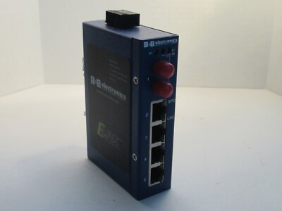 (NEW) B&B ELECTRONICS ESW205-ST Unmanaged Industrial 2-Port Ethernet Switch 
