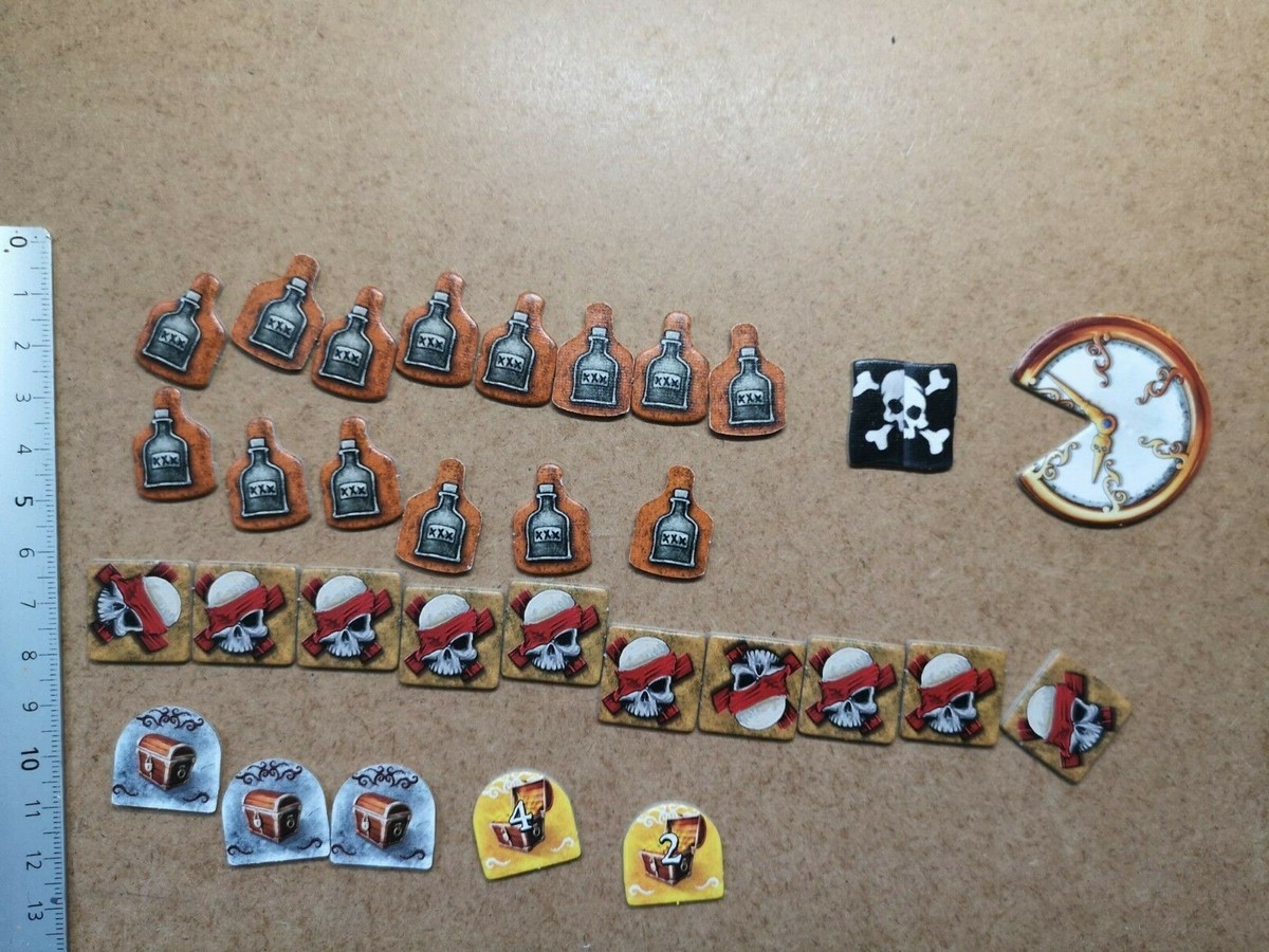 Lot De Tokens / Skull Tales Eclipse P192 - Occasion - Miniatures Pour Jeux