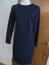 Ralph Lauren women's royal navy lined stylish fitted New dress 