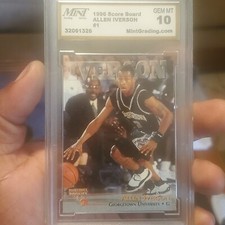 1996 Score Board Rookies #1 Allen Iverson