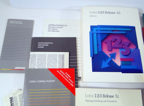 Lotus 123 Release 3.1 for DOS or Win 3.0 - Vintage Manuals, Reference Books - Picture 6 of 7