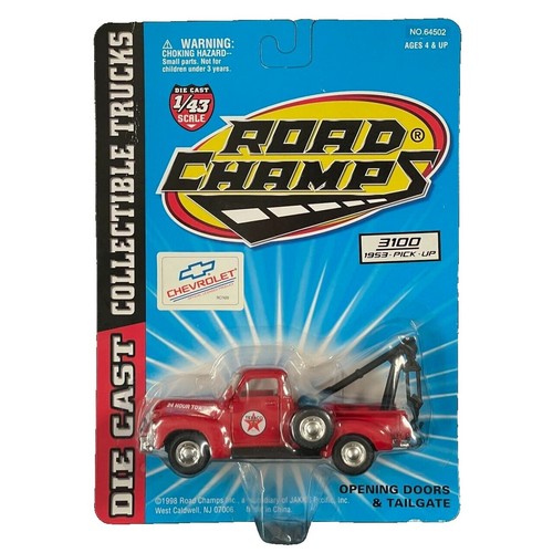 Road Champs 1953 Chevrolet C3100 Texaco Tow Truck 1/43 NIB | eBay