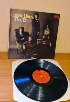 BEE GEES Lonely Days 70s GERMAN CLUB-SONDERAUFLAGE RARE PHOTO VINYL LP*NM*