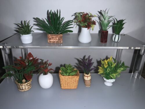 Barbie Size Dolls Lot Of Plants For Dioramas And Play