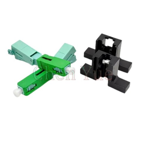 10pcs 53mm Fiber Optic Connector SC APC SM FTTH Optic Fiber Quick Fast Connector - Picture 4 of 6
