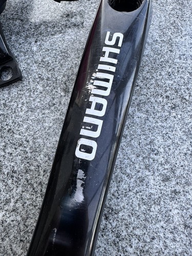 Shimano 105 FC-5502 Octalink Black Crank Arms 130BCD 172.5mm - Picture 3 of 6