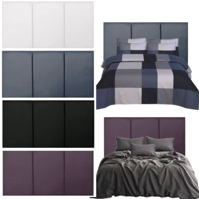 PVC HEADBOARD FAUX LEATHER LUXURY DESIGNER Divan BED 3ft 4ft 4ft6 5ft Kingsize