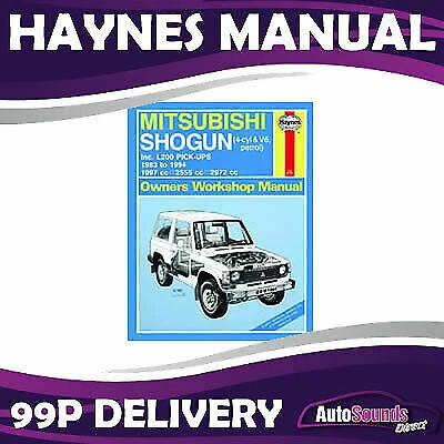 Mitsubishi Workshop Manuals Car Service & Repair Manuals