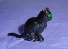 Vintage Lead Wm. Britains "Cat, Black" Very Near Mint Condition Free Shipping