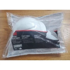 3M Ratchet Adjustment -Hard Hat -Type 1 -Class G&E -White -NEW -Front Brim