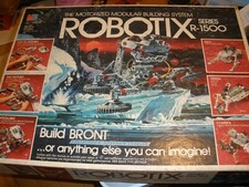 Vintage 1985 ROBOTIX R-1500 Sci Fi Toy Buildi...