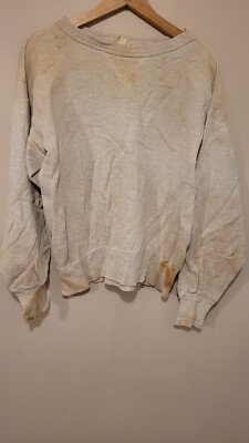 Vintage 1950s 60s Single V Fruit Of The Loom Sweatshirt Pullover