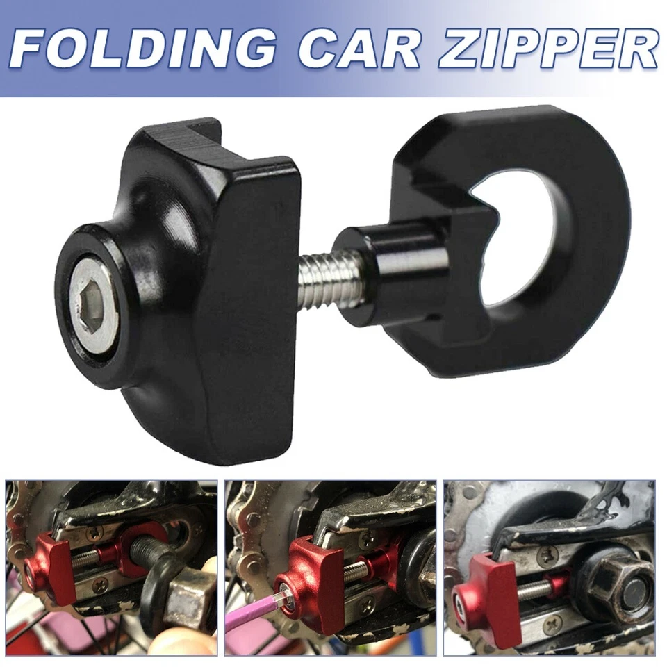 Tensor de corrente de bicicleta rebocador ajuste fixie engrenagem fixa pista BMX único A - Imagem 2 de 4