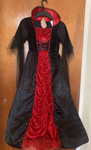 Spirit Halloween Kids Long Victorian Vampiress Cos