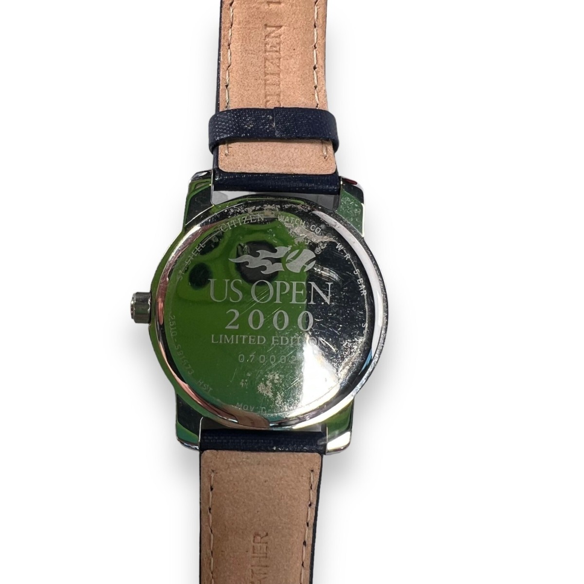 Citizen Limited Edition US Open 2000 Navy Genuine Leather Band Watch‎ s-l1200.jpg main image 2