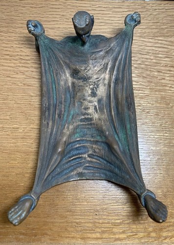 Vintage Demon Mephistopheles Rudgear Merle Co Schmuckschale Tablett Münzhalter RAR