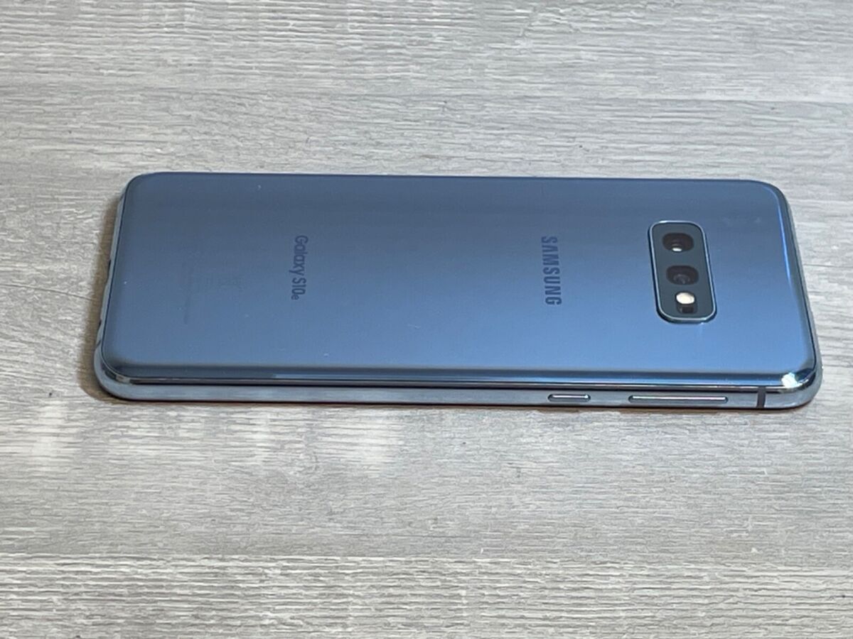 Samsung Galaxy S10e Prism Black White 128GB Unlocked Verizon Samsung Galaxy S10e Prism Black White 128GB Unlocked Verizon
