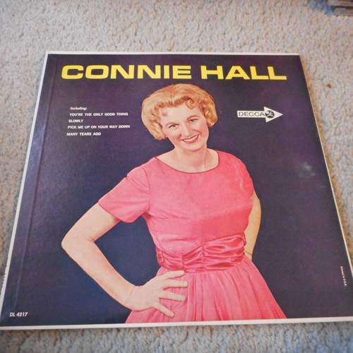 Connie Hall - Self Titled Country Vocal LP Decca DL 74217