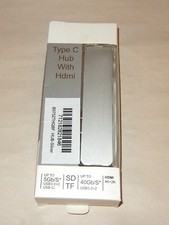 Towond Aluminum Thunderbolt 3 USB Type-C Hub with HDMI