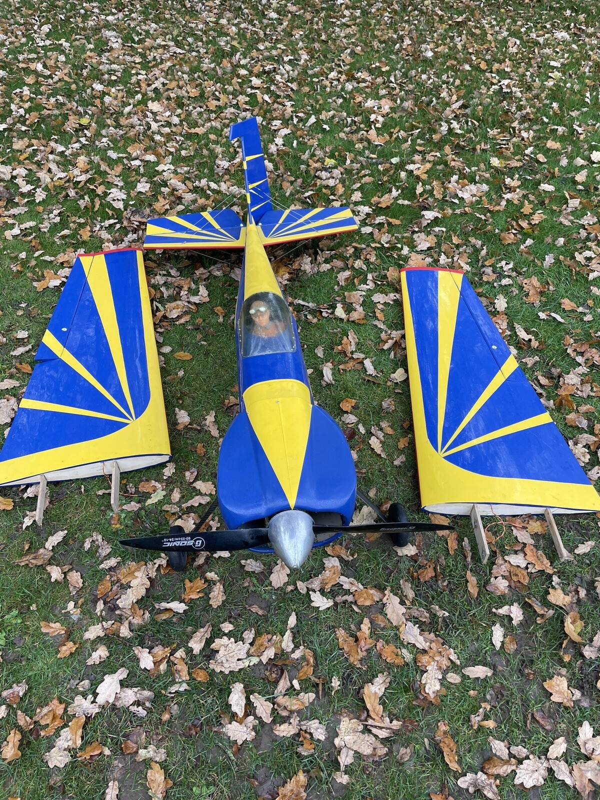 Aerobatic 87" wingspan petrol RC plane eBay