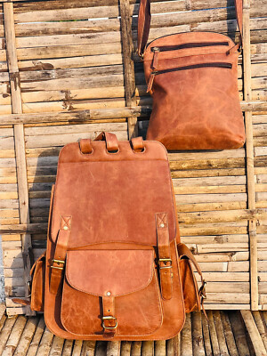 buffalo leather backpack Jack Georges this backpack combines vintage charm with a durable design Standard Issue Ballistic Black