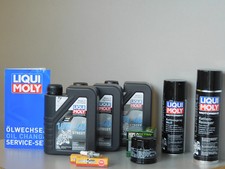 Kit de Maintenance Kawasaki W 650 Huile Filtre Bougie Chaîne Service Inspection