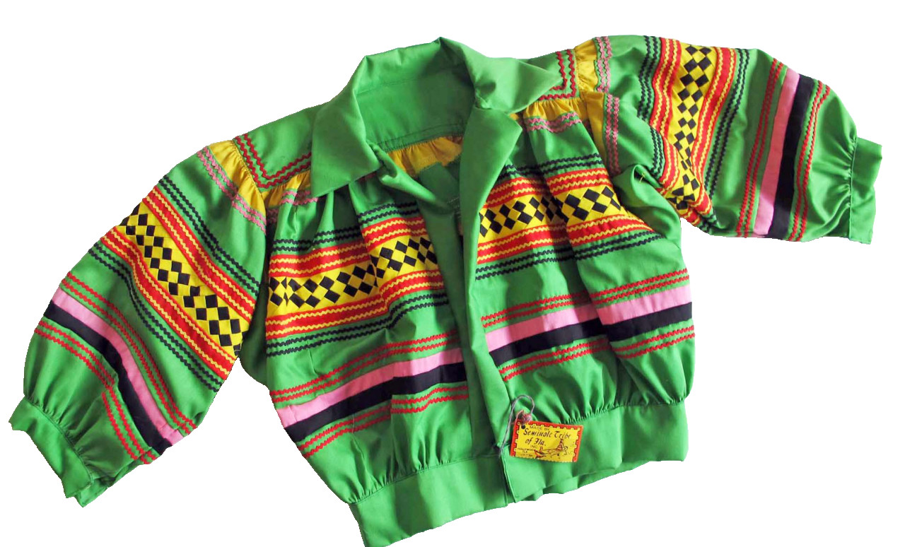 Vtg 1950s Seminole Patchwork Native American Hand… - image 1