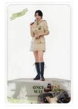 Twice Jihyo Clear Photocard | ONCE WAY 2022 Season's Greetings