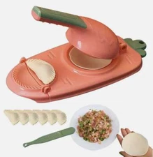 DIY Dumpling Skin Maker Mould Dough Press Machine 2 In 1 Dumpling Wrapper Tool