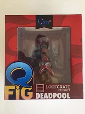 NEW Loot Crate Exclusive Marvel Deadpool Q-Fig Fig Vinyl 2015 Collectible Figure