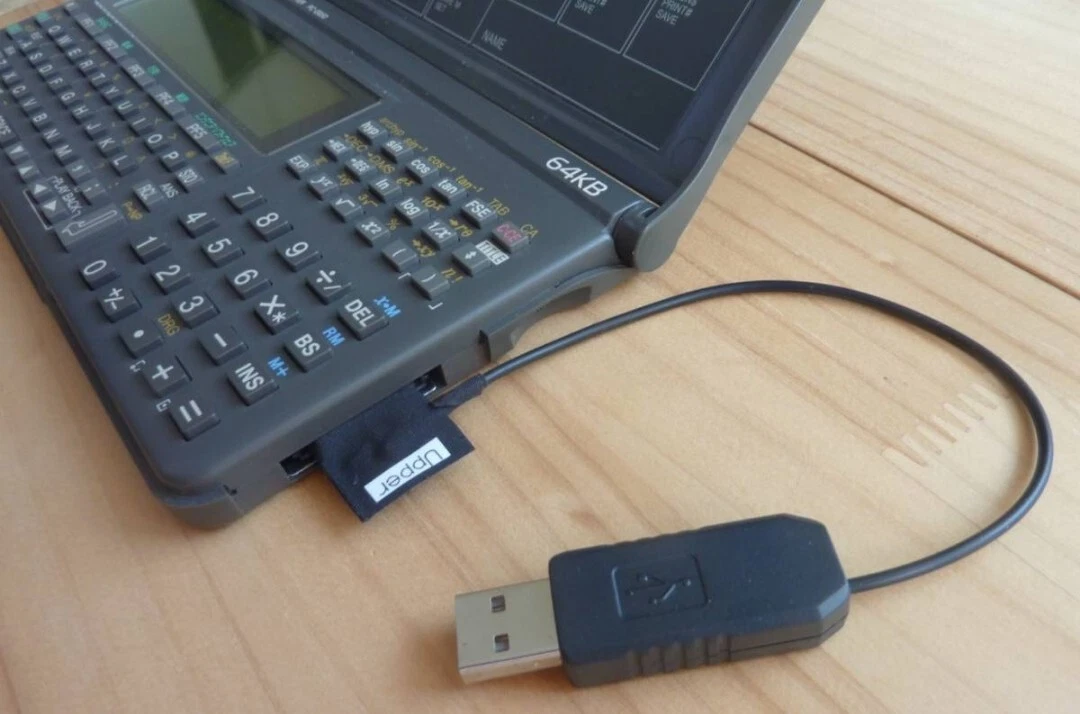 Sharp PC-E650 PC-U6000, etc. PC-Exxx Pocket computer USB dongle