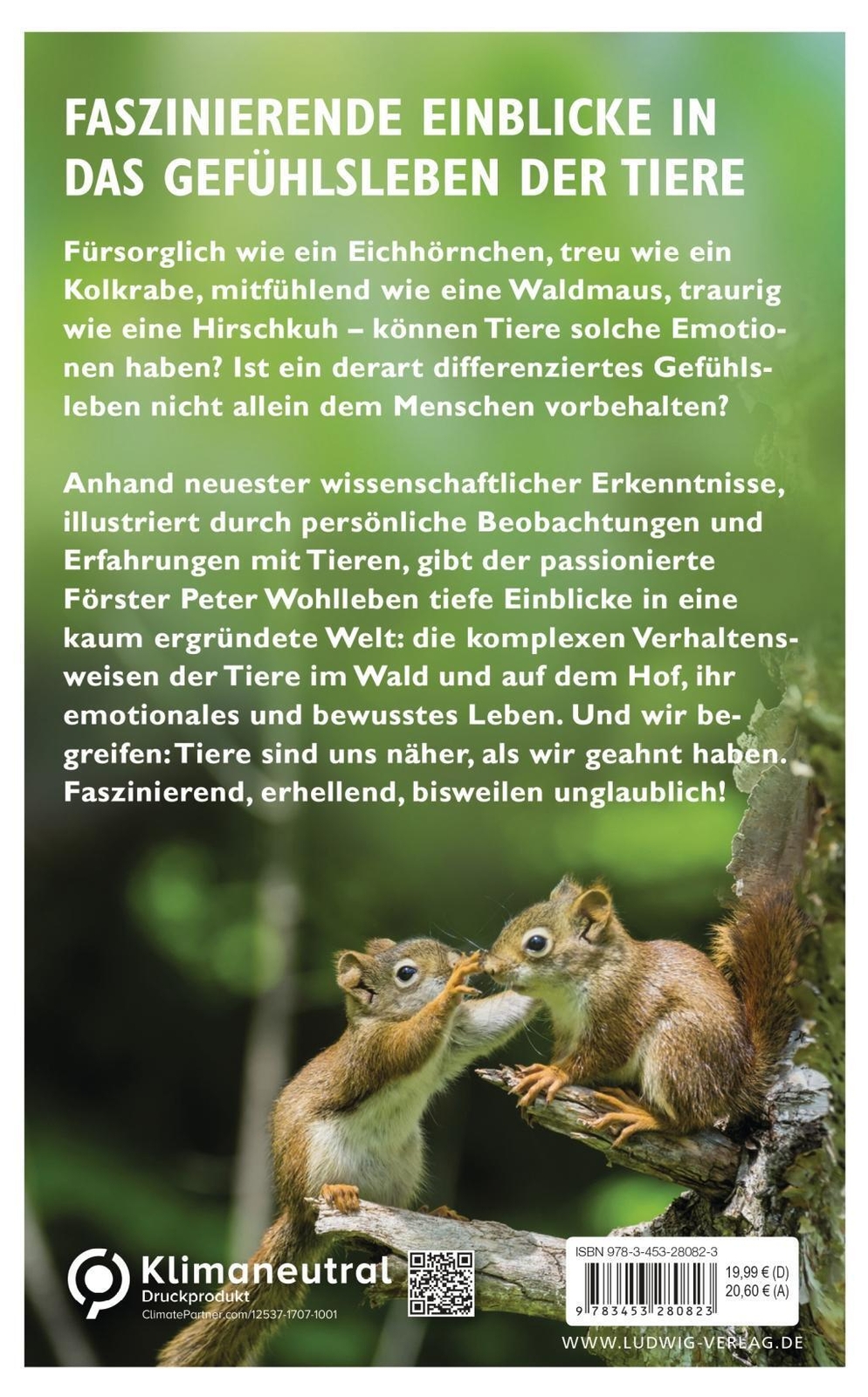 Thumbnail - Das Seelenleben Der Tiere | Peter Wohlleben | Buch | 240 S. | Deutsch