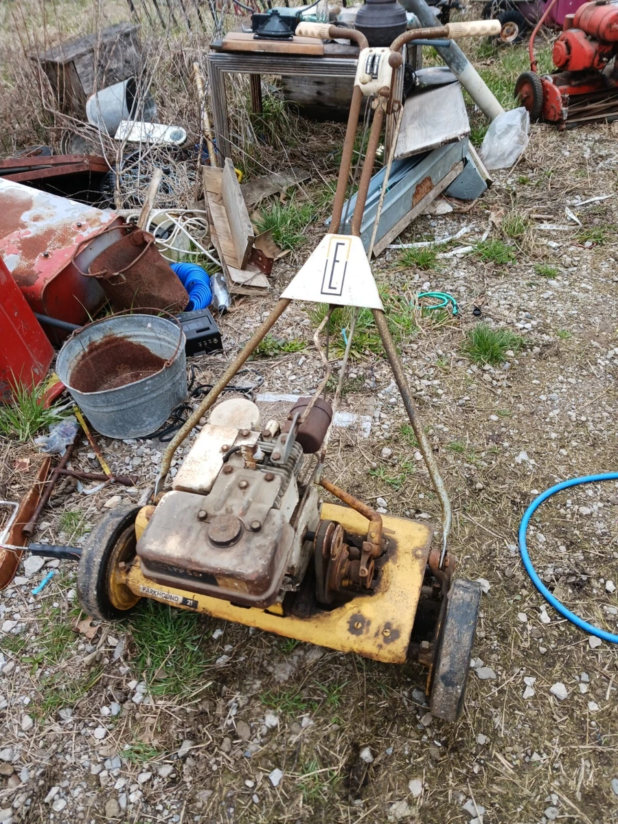 Vintage Eclipse Rockhound 21 Walk Behind Reel Mower Tractor Self Propelled