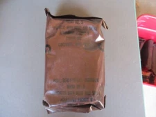 1980s 1990s Desert Storm MRE #5, SPAGHETTI WITH MEAT SAUCE, Brown Bag CINPAC MRE