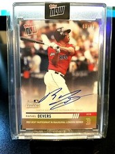 2019 RAFAEL DEVERS #63/99 TOPPS NOW LONDON SERIES #LS-9A PRISTINE.