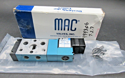 MAC VALVES INC 811C-PM-591JJ-122 Magnetventil 24VDC 2.5W Brandneu