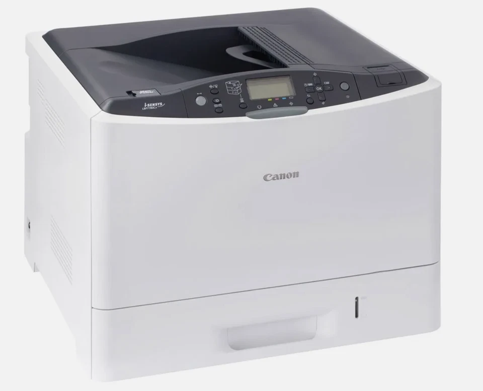 CANON I-SENSYS LBP7780CX DUPLEX NETWORK FAST A4 COLOR LASER PRINTER / 100% TONER - Image 3 of 4