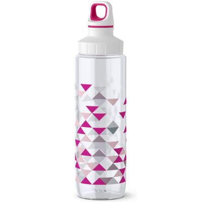 EMSA Trinkflasche Triangel 0,7L Wasserflasche Sportflasche Flasche Tritan